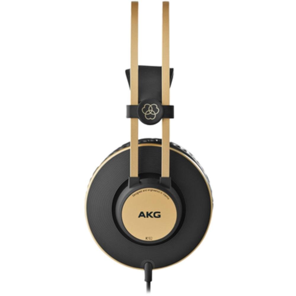 Fone de Ouvido AKG K92, Profissional, Preto e Dourado - ( Balão.info - foto 2