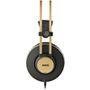 Fone de Ouvido AKG K92, Profissional, Preto e Dourado - 64726