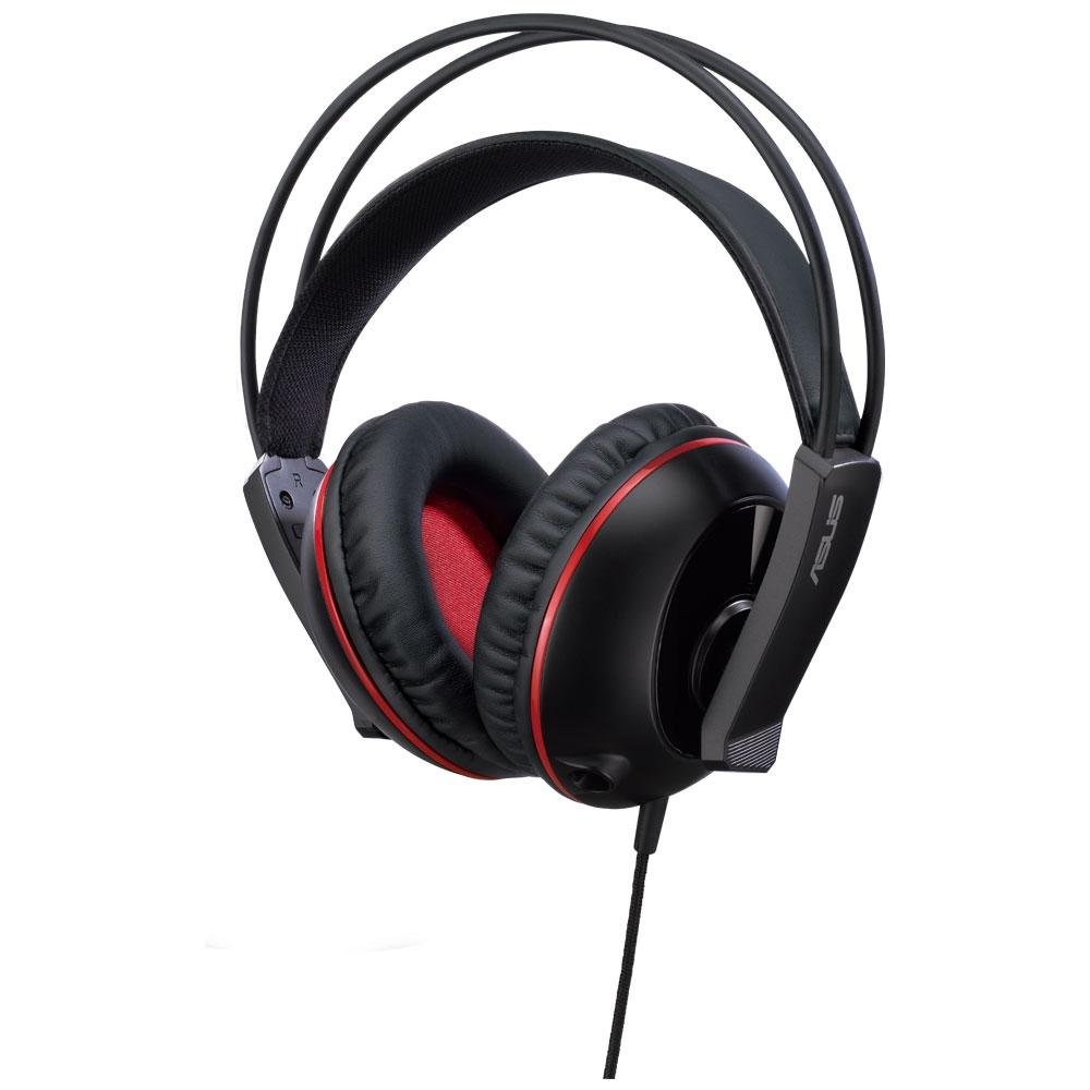 Imagem 2 de 4 do produto Headset Asus Cerberus Preto e Vermelho