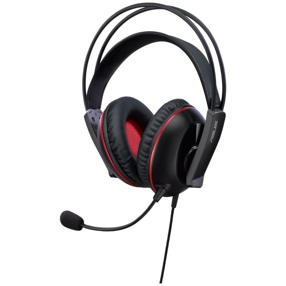Imagem 3 de 4 do produto Headset Asus Cerberus Preto e Vermelho