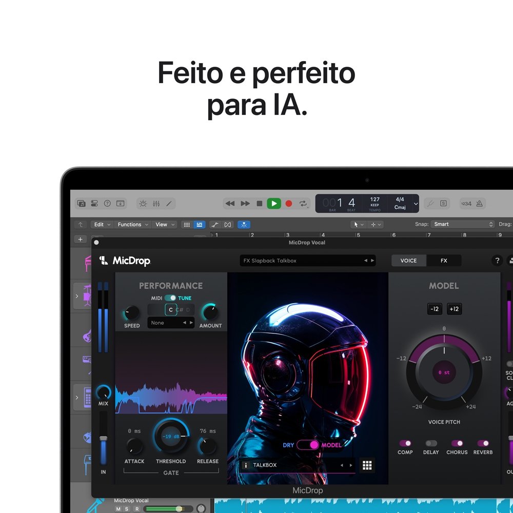 MacBook Pro de 14, M5, CPU de 10 núcleos, GPU de 10 núcleos, 16GB RAM, SSD 1TB, Prateado - MDE54BZ/A - view 4
