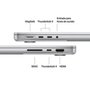 MacBook Pro de 14", M5, CPU de 10 núcleos, GPU de 10 núcleos, 24GB RAM, SSD 1TB, Prateado - MDE64BZ/A