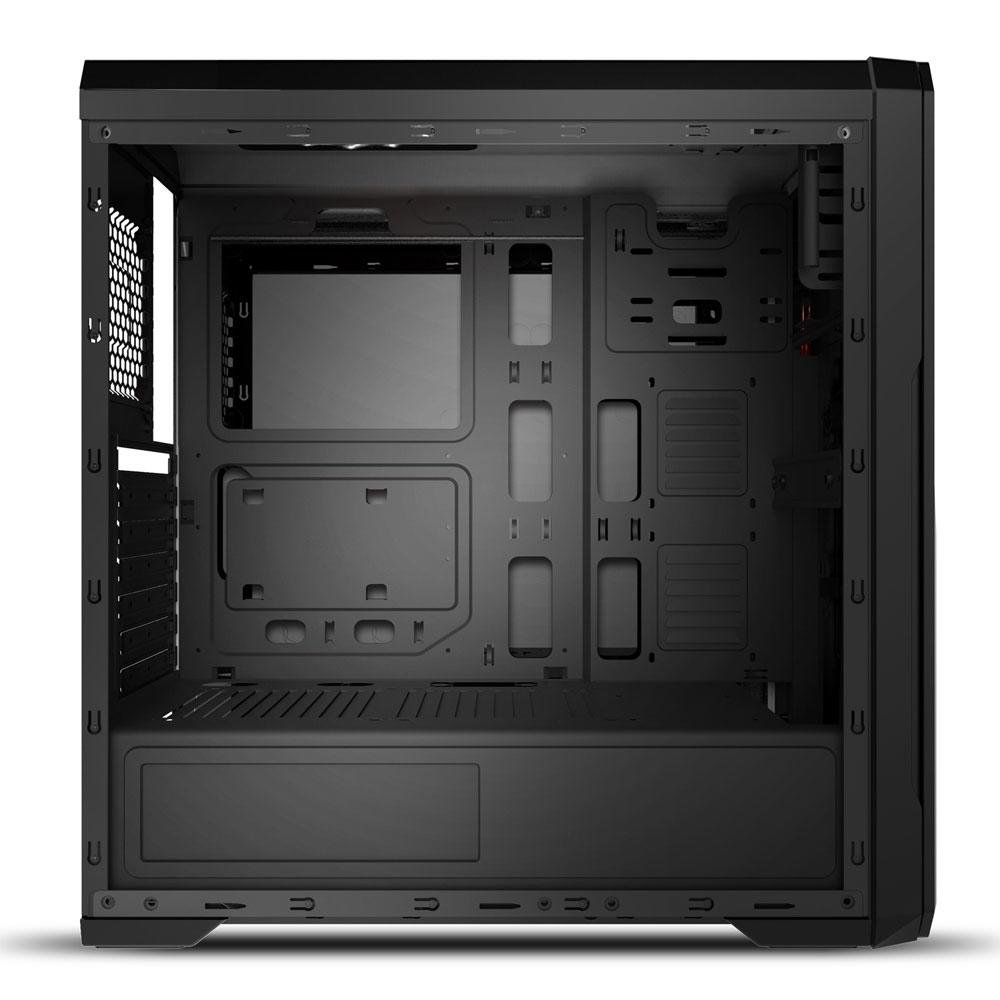 Imagem 11 de 12 do produto Gabinete Gamer Bluecase sem fonte USB 3.0 Preto BG-009