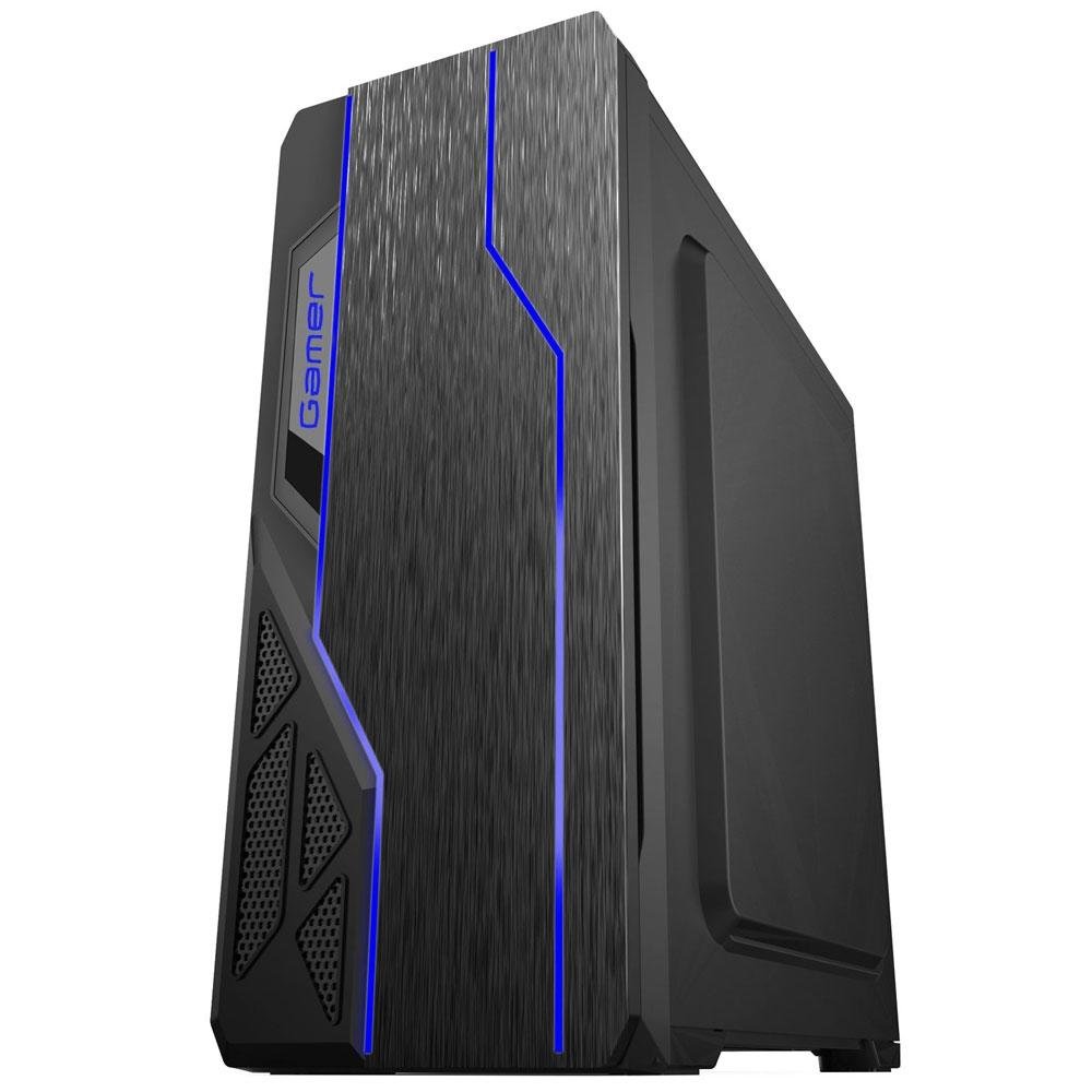 Imagem 9 de 12 do produto Gabinete Gamer Bluecase sem fonte USB 3.0 Preto BG-009