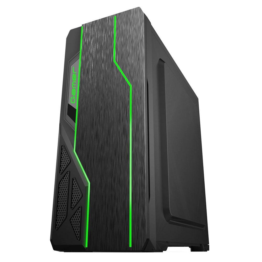 Imagem 8 de 12 do produto Gabinete Gamer Bluecase sem fonte USB 3.0 Preto BG-009