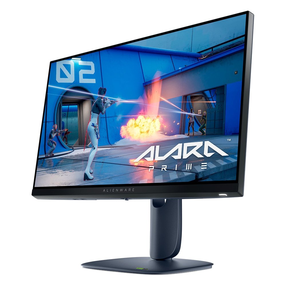 Monitor Gamer Dell Alienware 25", FHD, 320Hz, 0,5ms, IPS, DisplayPort e HDMI, FreeSync, Ajuste de Altura, Preto - AW2525HM