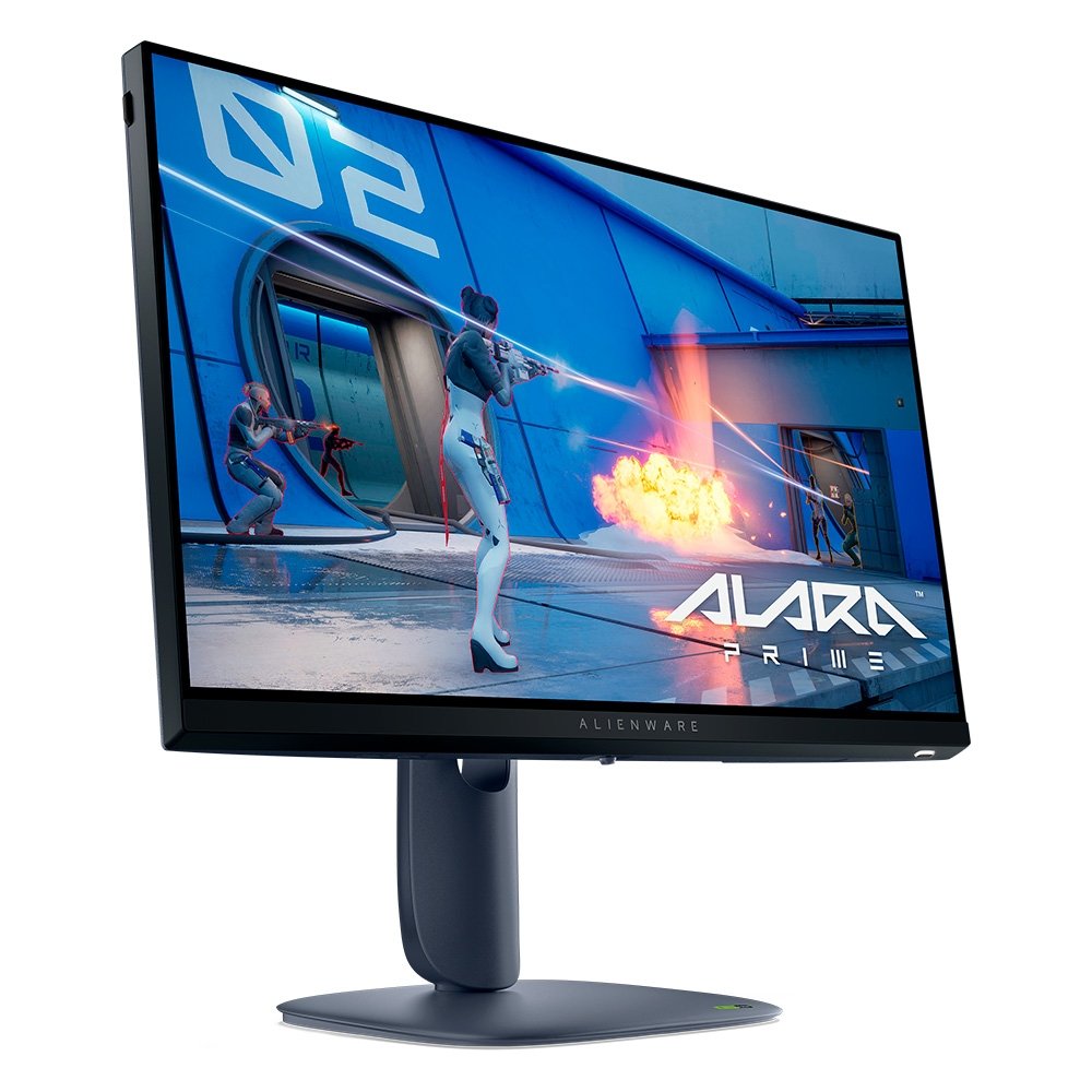 Imagem 6 de 8 do produto Monitor Gamer Dell Alienware 25", FHD, 320Hz, 0,5ms, IPS, DisplayPort e HDMI, FreeSync, Ajuste de Altura, Preto - AW2525HM