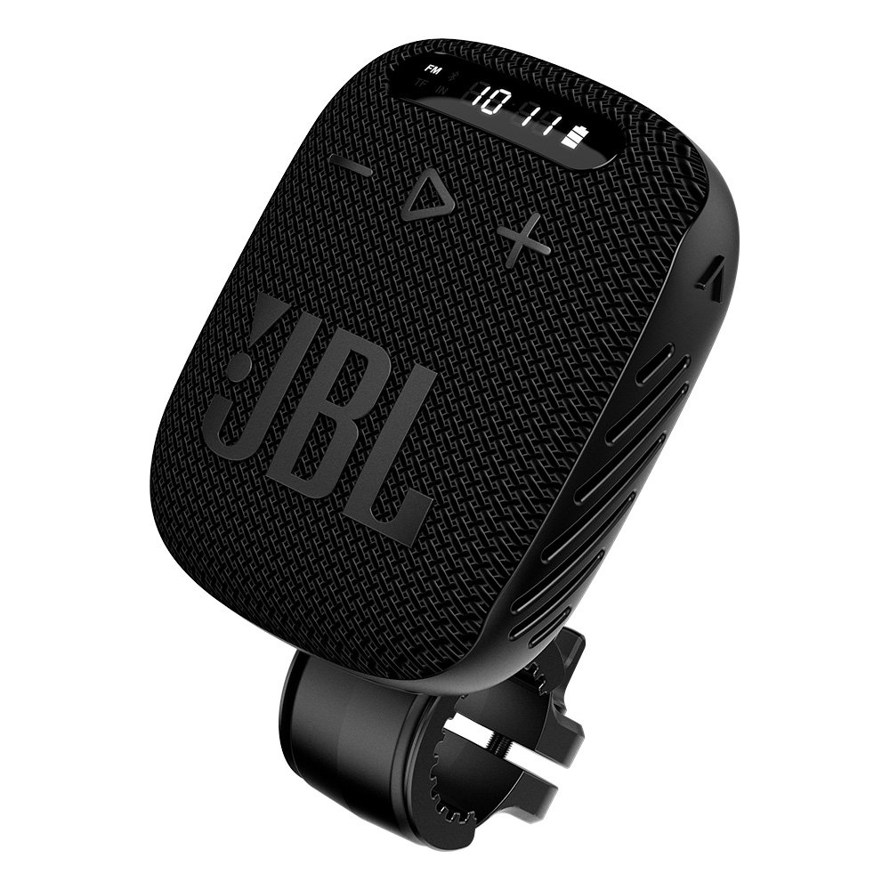 Caixa de Som Portátil JBL Wind 3, para Bicicleta, Bluetooth, À Prova d'Água, Preta - ( Balão.info - foto 6