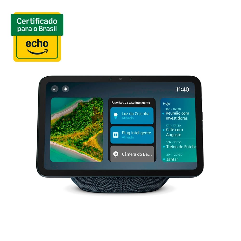 Echo Show 8 Amazon (Geração mais recente), Grafite - B0DYC2GV1Z - view 4