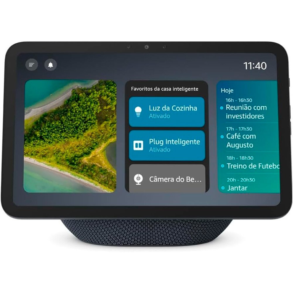 Echo Show 8 Amazon (Geração mais recente), Grafite - B0DYC2GV1Z - view 3