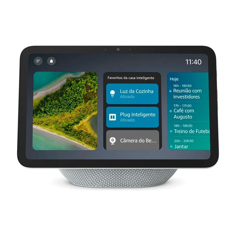Echo Show 8 Amazon (Geração mais recente), Branco - B0DYCH6J41