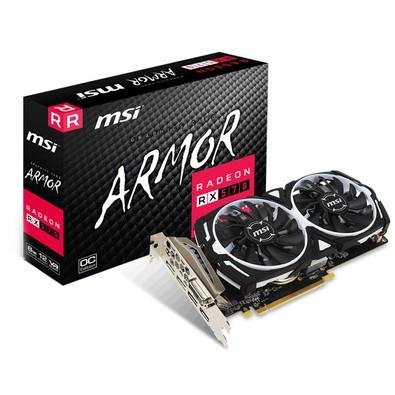 美品 MSI Radeon RX570 ARMOR 8G 箱付 MSI Radeon RX 570 ARMOR グラフィックボード 美品 グラボ MSI RADEON グラフィックボード・グラボ・ビデオカード