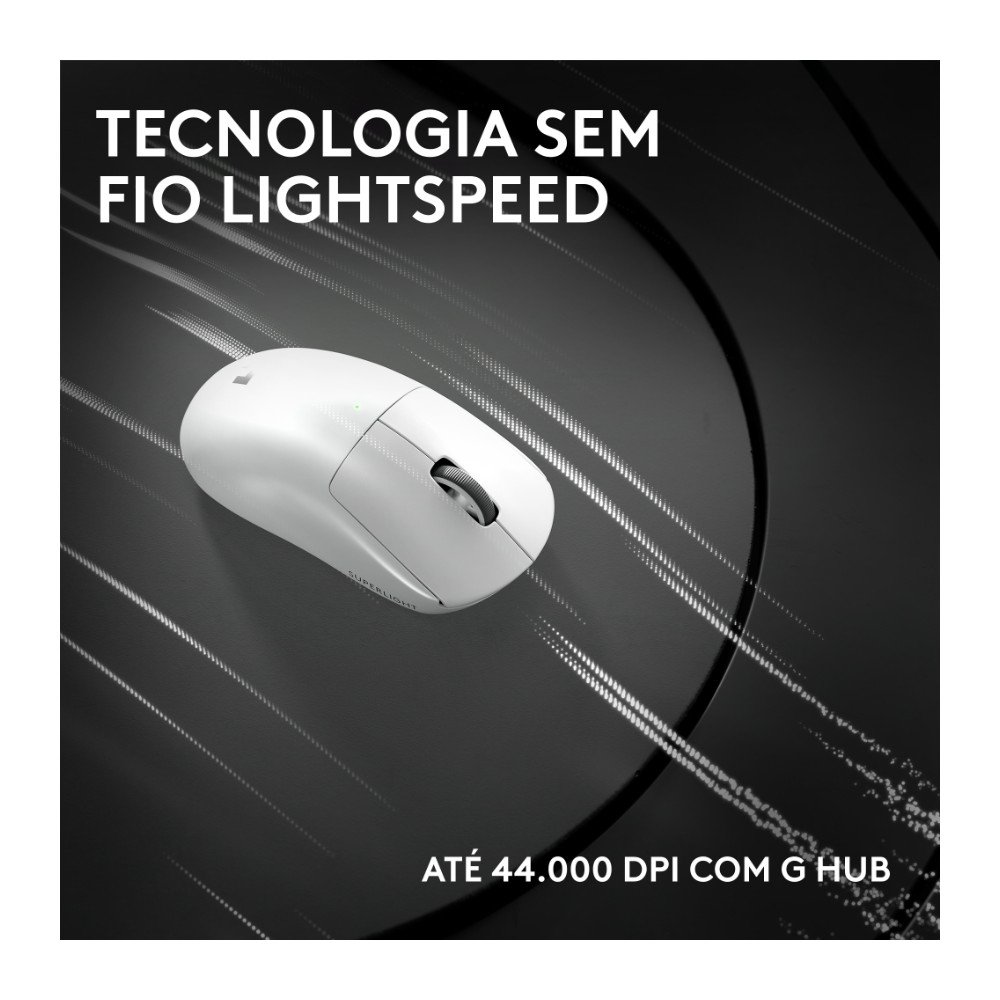 Mouse Logitech G PRO X SUPERLIGHT 2c Branco | KaBu
