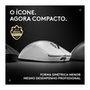 Mouse Gamer Sem Fio Logitech G PRO X SUPERLIGHT 2c, 5 botões, sensor 44K DPI, Atualização de até 8 kHz, PC e Mac, Branco - 910-007537