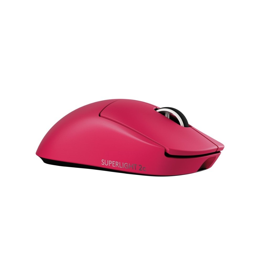 Mouse Gamer Sem Fio Logitech G PRO X SUPERLIGHT 2c, 5 botões, 44000 DPI, Atualização de até 8 kHz, PC e Mac, Magenta -910-007544