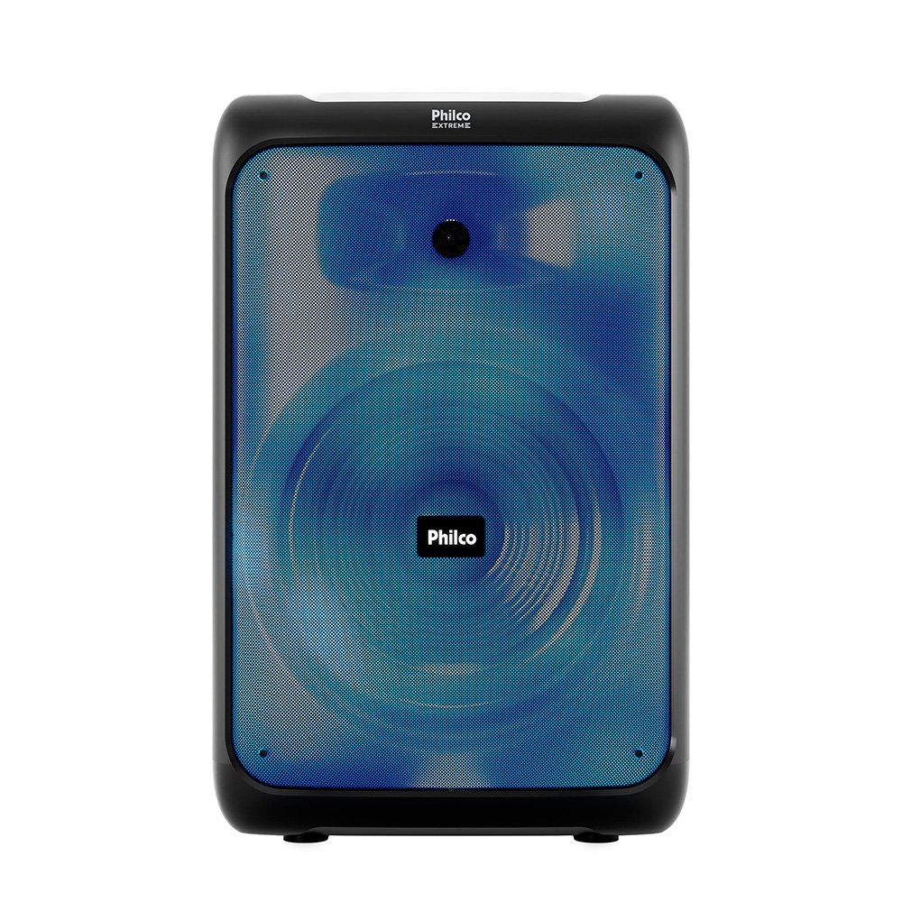 Caixa de Som Acústica Philco PCX5200, Bluetooth, Função TWS, Entrada para Microfone, Preto - 56603796 - view 2
