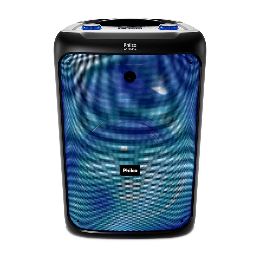 Caixa de Som Acústica Philco PCX5200, Bluetooth, Função TWS, Entrada para Microfone, Preto - 56603796 - view 3