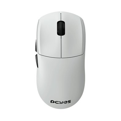 Mouse Gamer Sem Fio PCYES Fenner, RGB, 26000 DPI, 6 Botões, Wireless, Bluetooth, Polling Rate 8K, Branco Ghost - PMGFWG8K