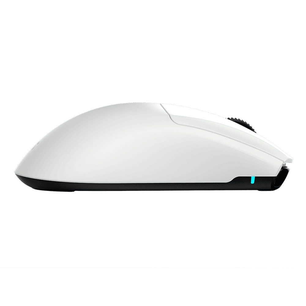 Imagem 3 de 8 do produto Mouse Gamer Sem Fio PCYES Fenner, RGB, 26000 DPI, 6 Botões, Wireless, Bluetooth, Polling Rate 8K, Branco Ghost - PMGFWG8K
