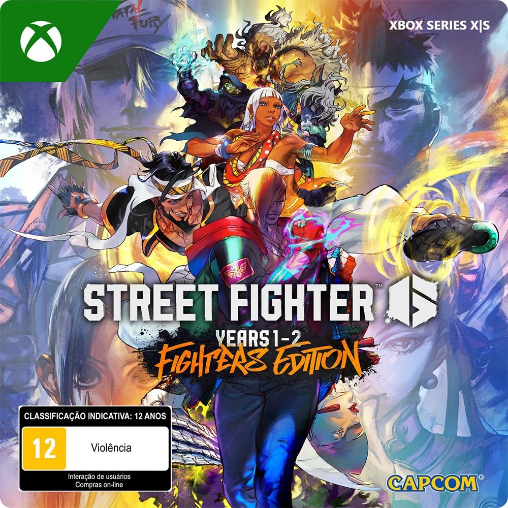 Gift Card Street Fighter 6 Years 1-2 Fighters Edition, Digital