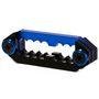 Organizador de cabos Hydra Passacavo 8+6 Pinos Preto/Azul HD-CC86PBLU