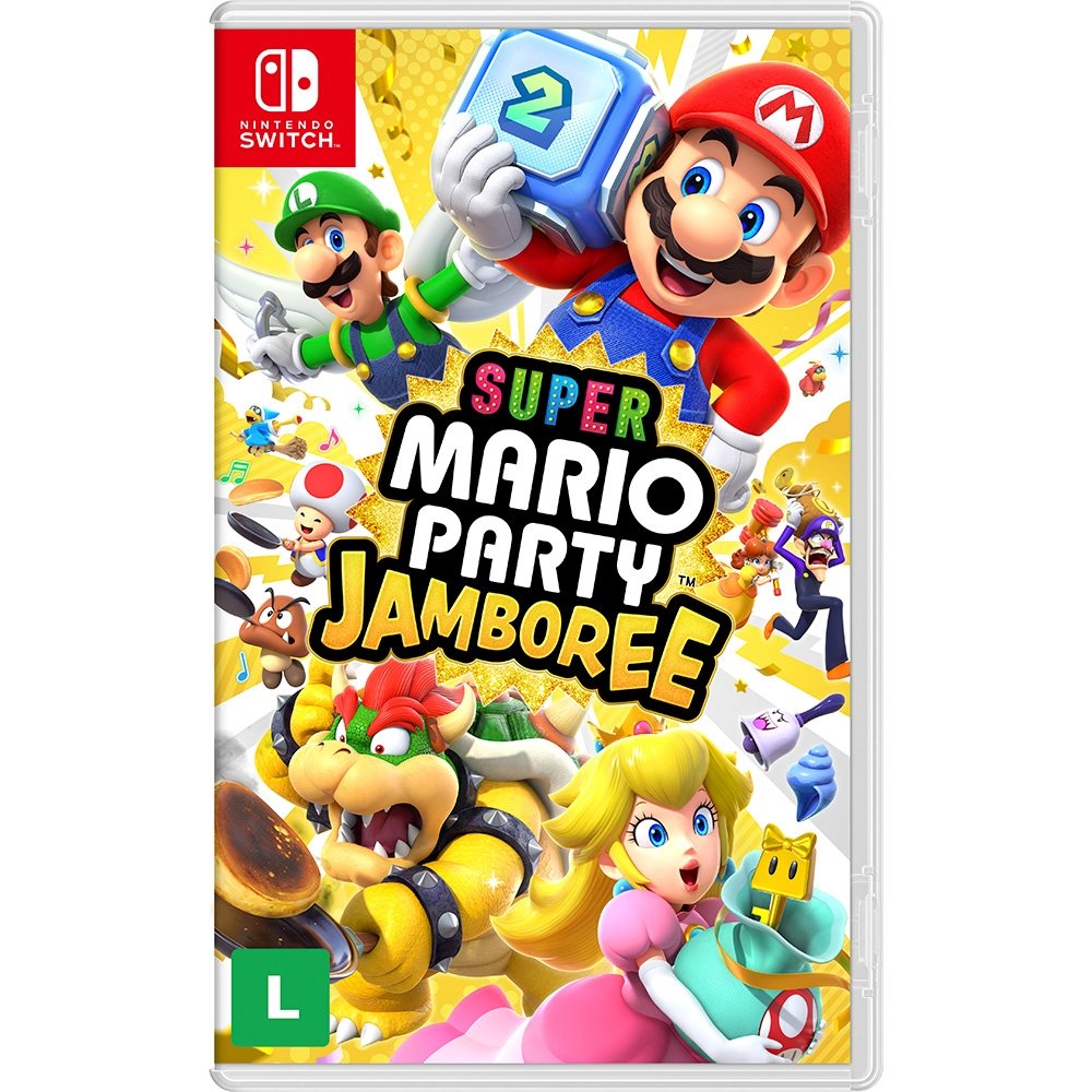 Super Mario Party & 大乱闘スマッシュブラザーズ Jogo Super Mario Party com até 15% OFF no PIX | KaBuM!