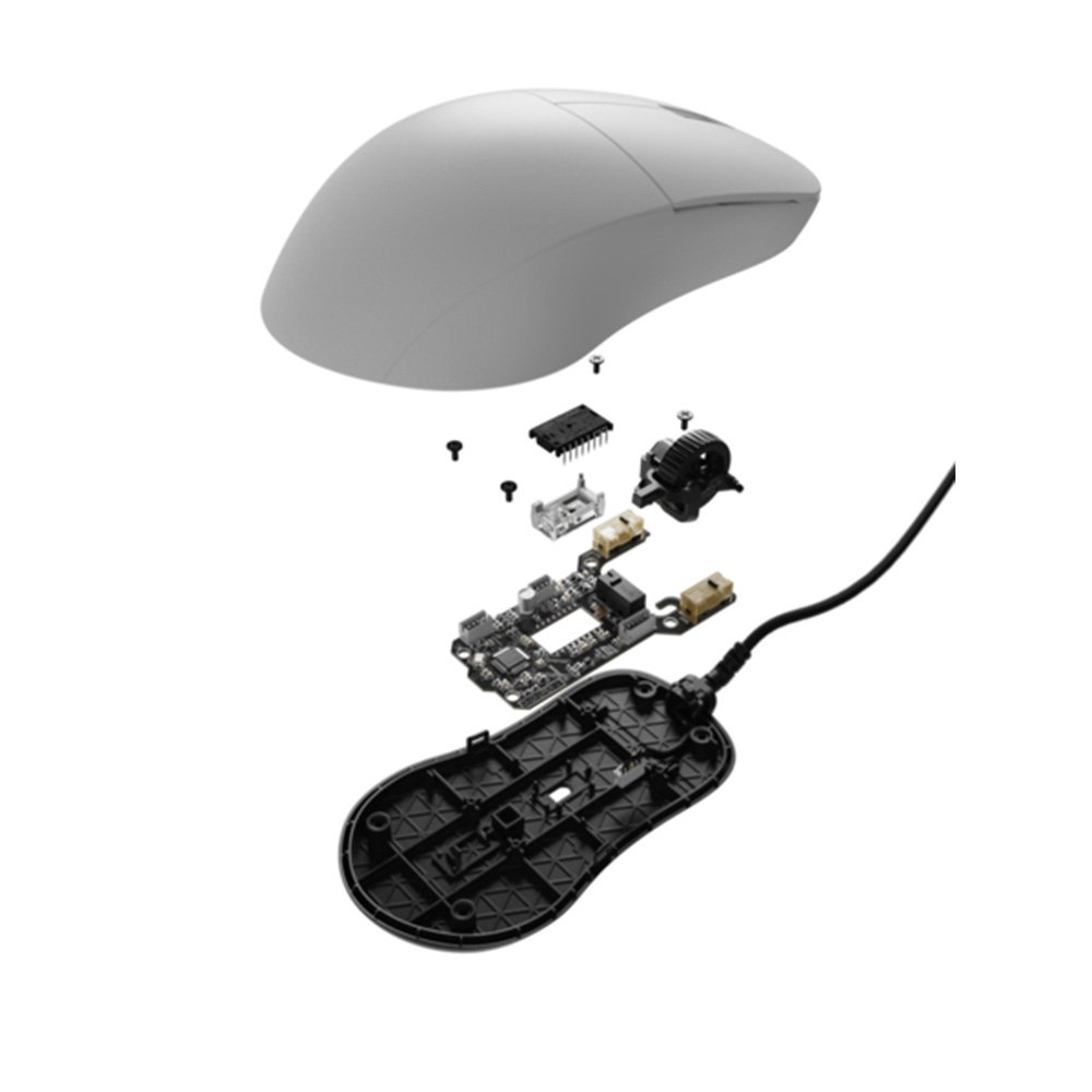 Mouse Gamer ( Balão.info) XM2 8k v2, 30.000 DPI, Polling Rate 8000Hz, Sensor PixArt ( Balão.info), 750 IPS, Branco - PGW-EG-MOU-076 - foto 11