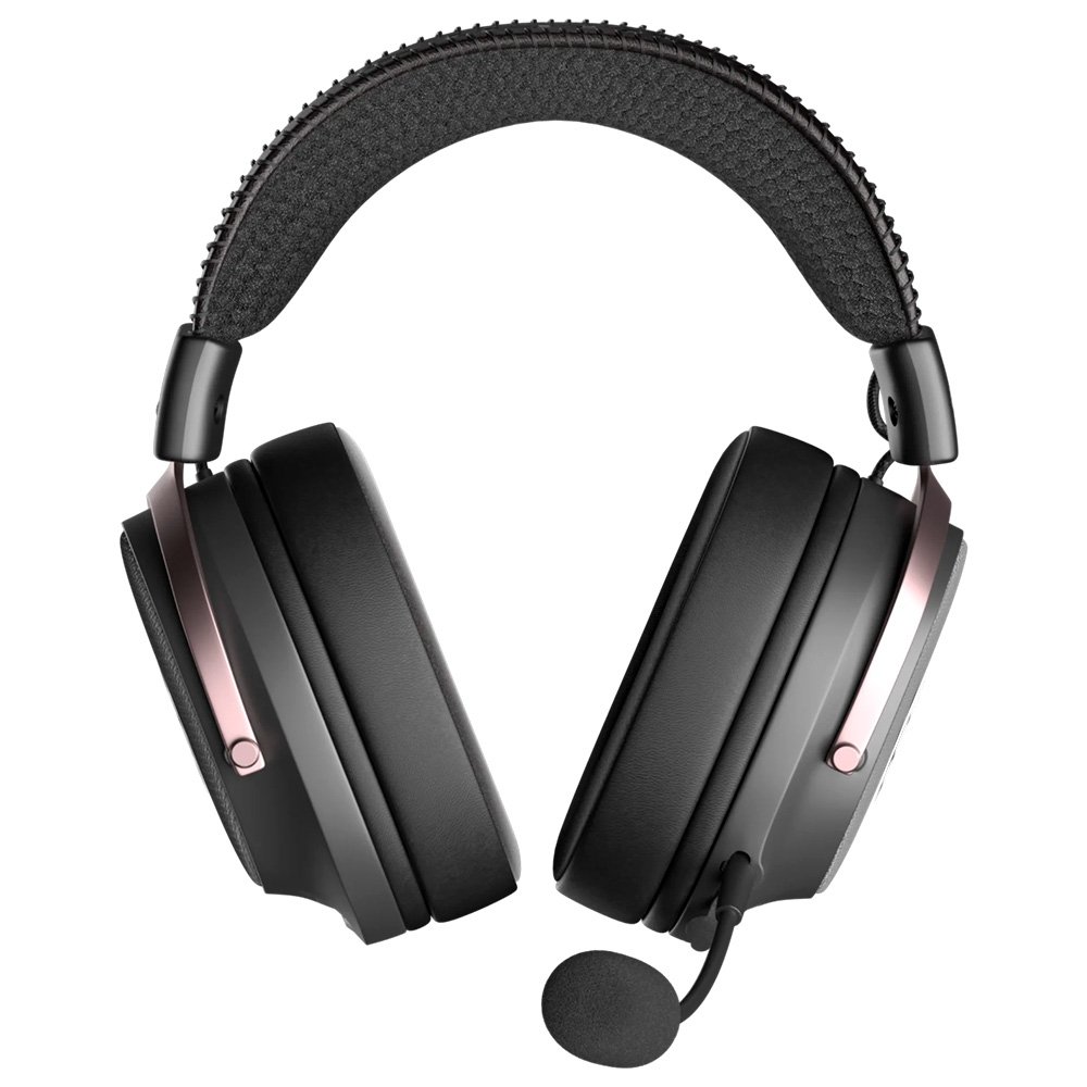 Headset Gamer Sem Fio Fallen Morcego Pro Wireless, 7.1 Virtual, Surround, Bluetooth 5.2, Microfone Destacável, Preto ( Balão.info - foto 2