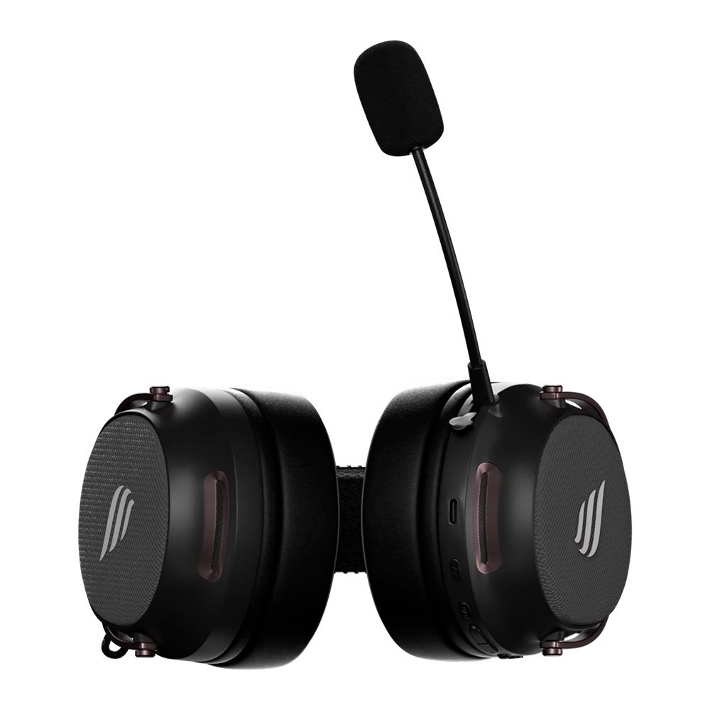 Headset Gamer Sem Fio Fallen Morcego Pro Wireless, 7.1 Virtual, Surround, Bluetooth 5.2, Microfone Destacável, Preto ( Balão.info - foto 7