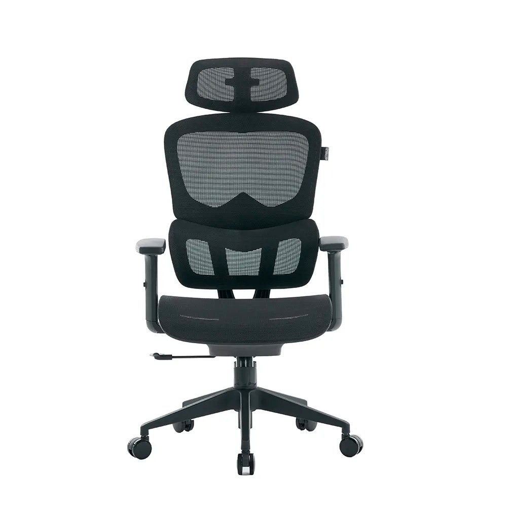 Cadeira Office XT Office X-Max, Até 120Kg, Reclinável, Braço 2D, Cilindro de Gás Classe 4, Tela Mesh, Preta - XTO-103