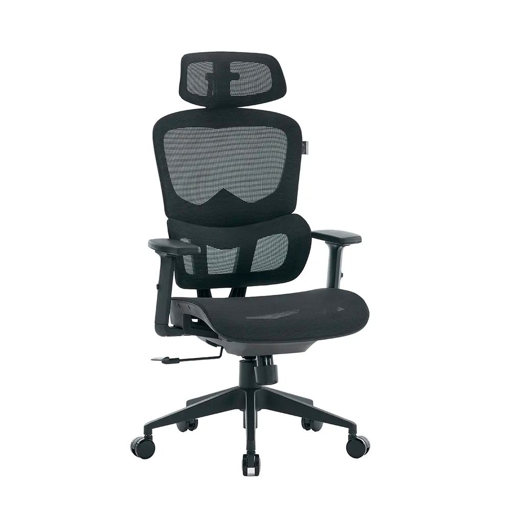 Cadeira Office XT Office X-Max, Até 120Kg, Reclinável, Braço 2D, Cilindro de Gás Classe 4, Tela Mesh, Preta - XTO-103 - view 5