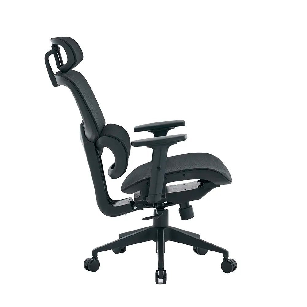Cadeira Office XT Office X-Max, Até 120Kg, Reclinável, Braço 2D, Cilindro de Gás Classe 4, Tela Mesh, Preta - XTO-103 - view 6