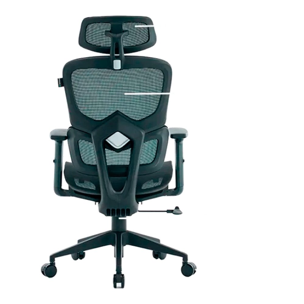 Cadeira Office XT Office X-Max, Até 120Kg, Reclinável, Braço 2D, Cilindro de Gás Classe 4, Tela Mesh, Preta - XTO-103 - view 7