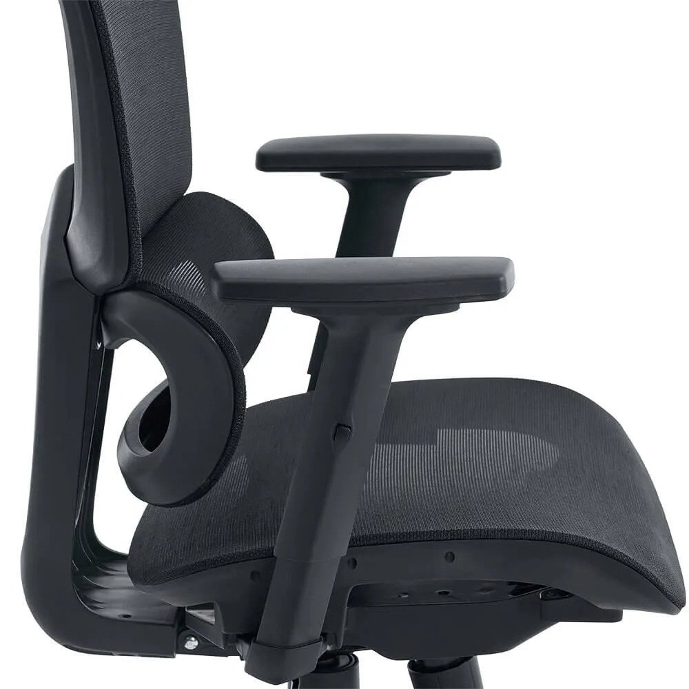 Cadeira Office XT Office X-Max, Até 120Kg, Reclinável, Braço 2D, Cilindro de Gás Classe 4, Tela Mesh, Preta - XTO-103 - view 12