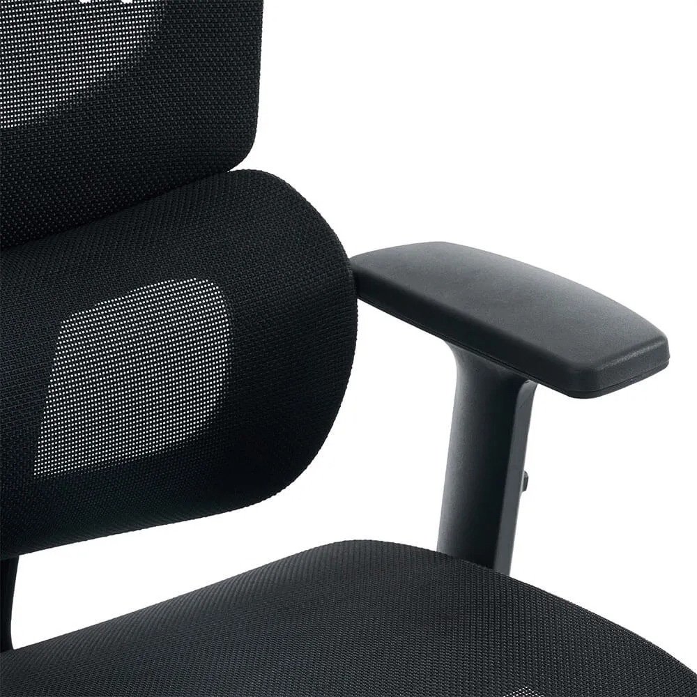 Cadeira Office XT Office X-Max, Até 120Kg, Reclinável, Braço 2D, Cilindro de Gás Classe 4, Tela Mesh, Preta - XTO-103 - view 13