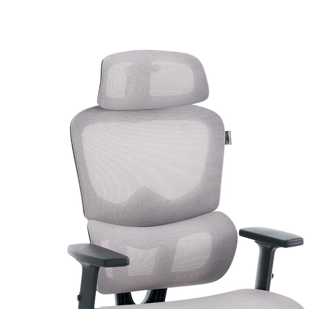 Cadeira Office XT Office X-Max, Até 120Kg, Reclinável, Braço 2D, Cilindro de Gás Classe 4, Tela Mesh, Cinza e Preta - XTO-104 - view 10