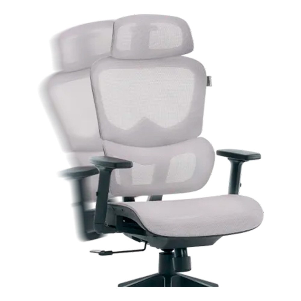 Cadeira Office XT Office X-Max, Até 120Kg, Reclinável, Braço 2D, Cilindro de Gás Classe 4, Tela Mesh, Cinza e Preta - XTO-104 - view 20