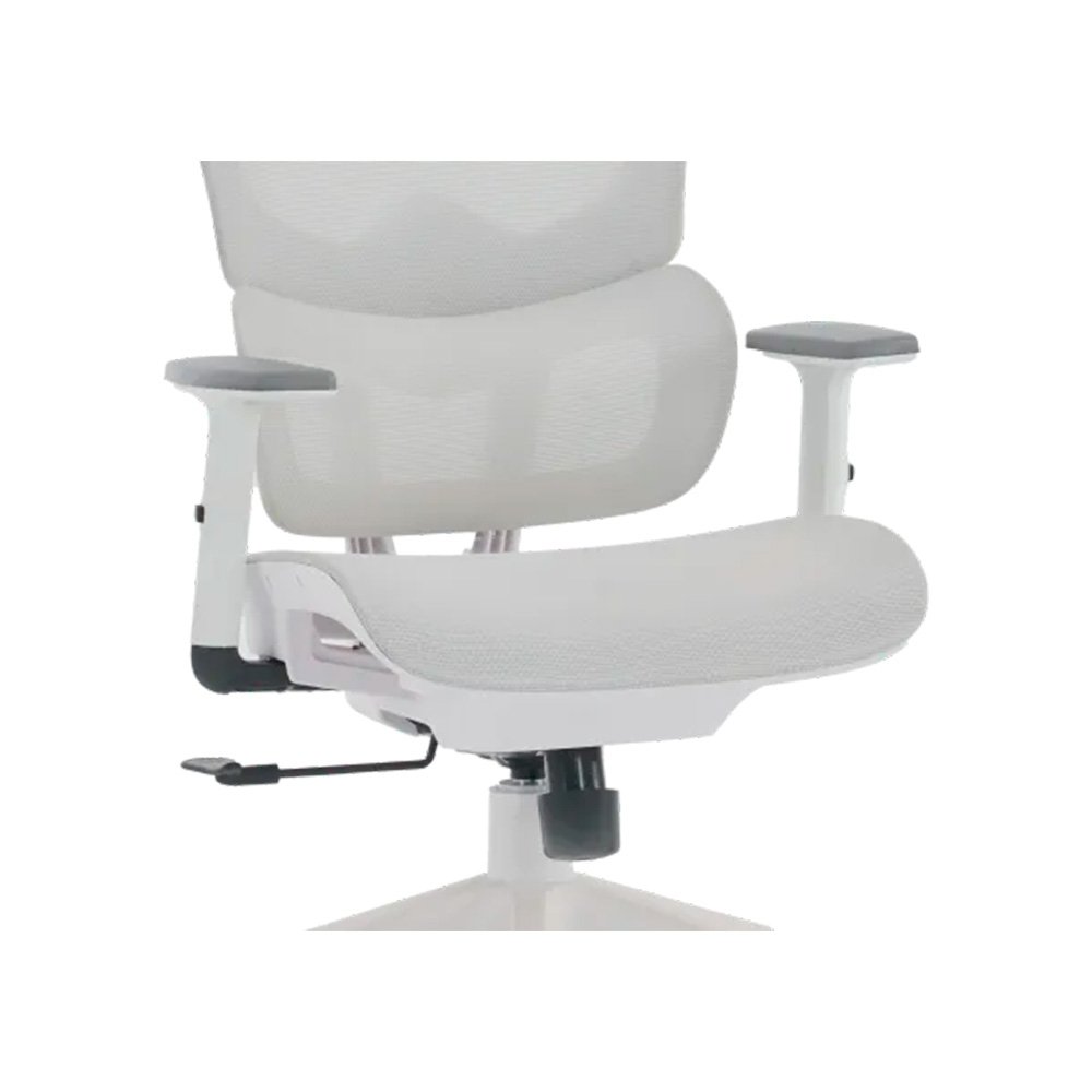 Cadeira Office XT Office X-Max, Até 120Kg, Reclinável, Braço 2D, Cilindro de Gás Classe 4, Tela Mesh, Branca e Cinza Claro - XTO-105 - view 25