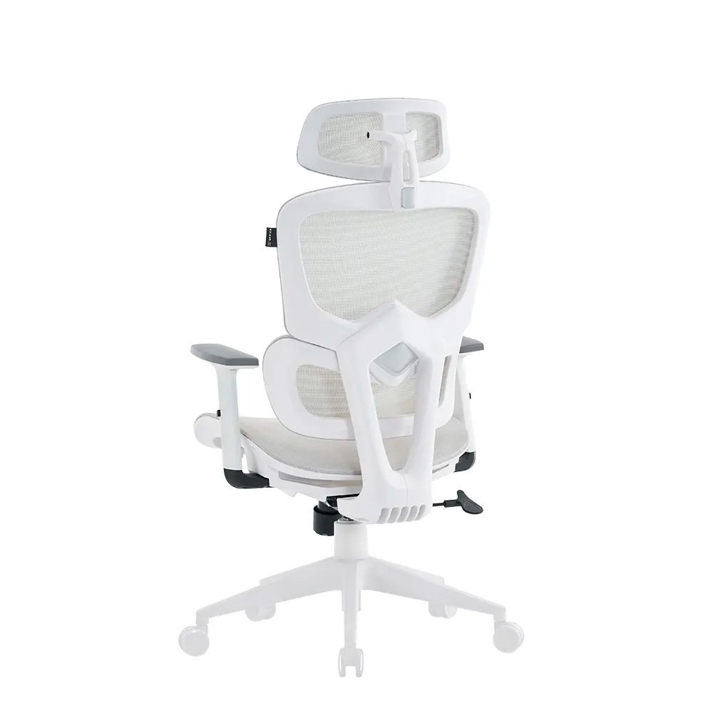 Cadeira Office XT Office X-Max, Até 120Kg, Reclinável, Braço 2D, Cilindro de Gás Classe 4, Tela Mesh, Branca e Cinza Claro - XTO-105 - view 19