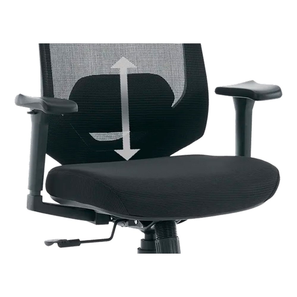 Cadeira Office XT Office X-Power, Até 130Kg, Reclinável, Braço 3D, Cilindro de Gás Classe 4, Tela Mesh, Preta - XTO-107 - view 12