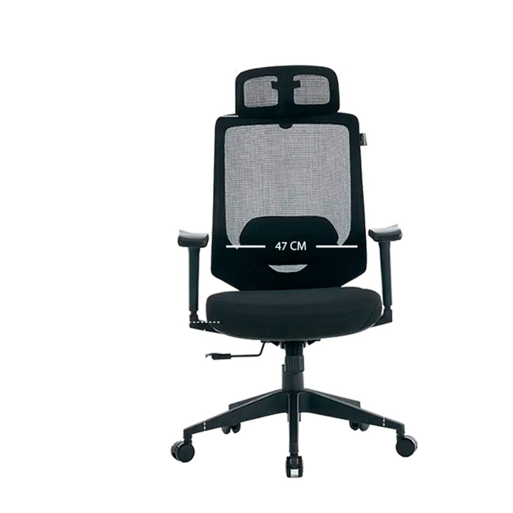 Cadeira Office XT Office X-Power, Até 130Kg, Reclinável, Braço 3D, Cilindro de Gás Classe 4, Tela Mesh, Preta - XTO-107 - view 14