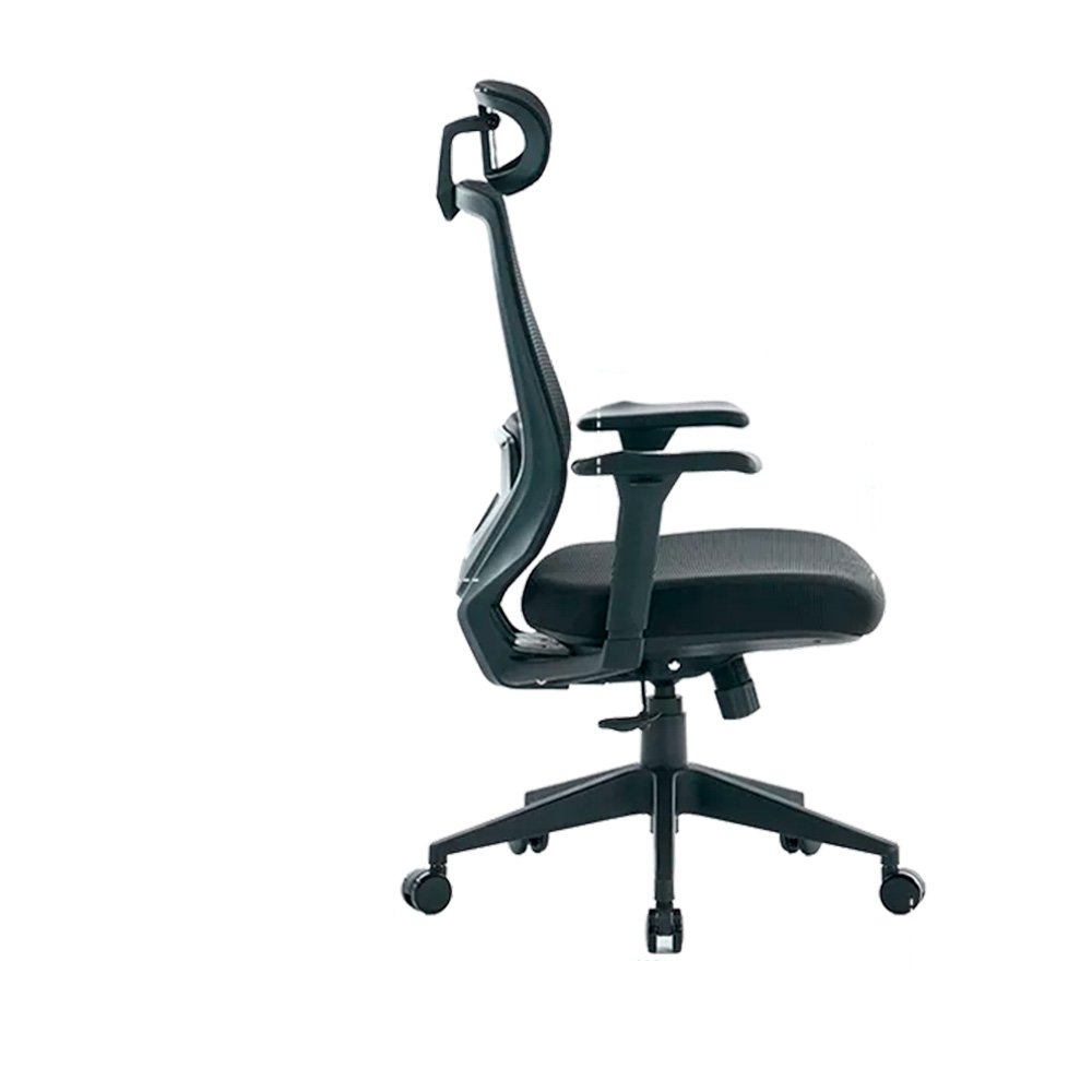 Cadeira Office XT Office X-Power, Até 130Kg, Reclinável, Braço 3D, Cilindro de Gás Classe 4, Tela Mesh, Preta - XTO-107 - view 4