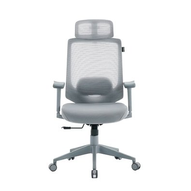 Cadeira Office XT Office X-Power, Até 130Kg, Reclinável, Braço 3D, Cilindro de Gás Classe 4, Tela Mesh, Cinza - XTO-108
