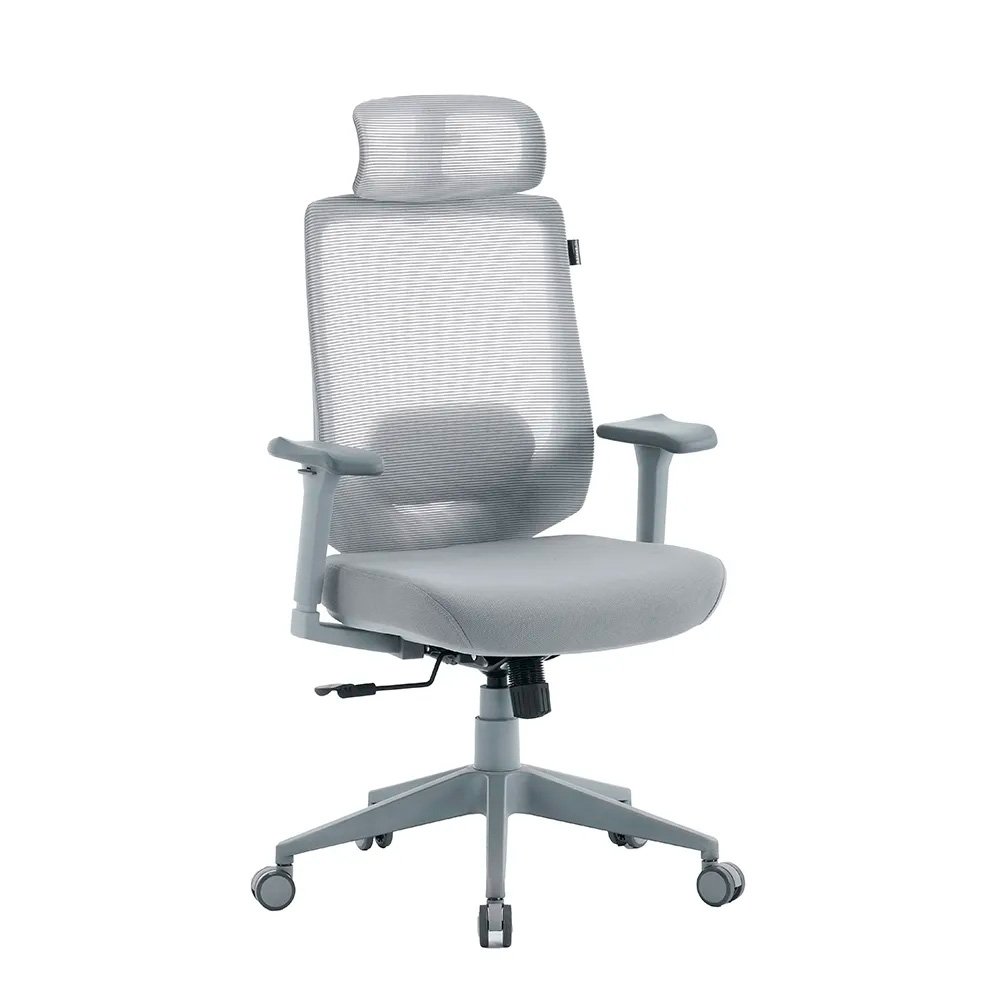 Cadeira Office XT Office X-Power, Até 130Kg, Reclinável, Braço 3D, Cilindro de Gás Classe 4, Tela Mesh, Cinza - XTO-108 - view 3