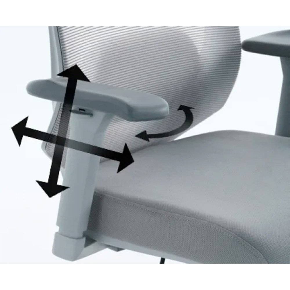 Cadeira Office XT Office X-Power, Até 130Kg, Reclinável, Braço 3D, Cilindro de Gás Classe 4, Tela Mesh, Cinza - XTO-108 - view 21