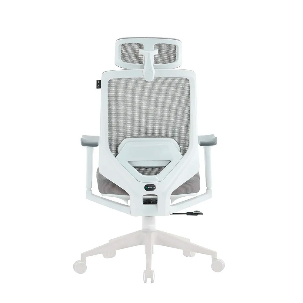 Cadeira Office XT Office X-Power, Até 130Kg, Reclinável, Braço 3D, Cilindro de Gás Classe 4, Tela Mesh, Branca e Cinza Claro - XTO-109 - view 2
