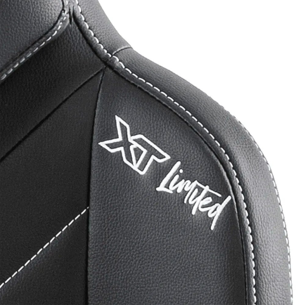 Cadeira Gamer XT Racer Extreme Series Limited, Até 120Kg, Com Almofadas, Cilindro de Gás Classe 4, Couro PU, Preta e Cinza - XTR-015 - view 9