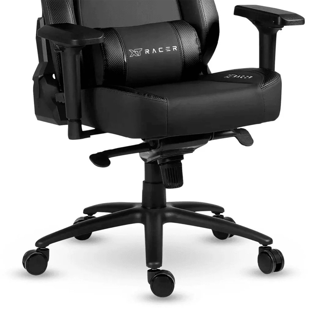 Cadeira Gamer XT Racer Fire Gun, Até 130Kg, Reclinável, Com Almofadas, Cilindro de Gás Classe 4, Couro PU, Preta - XTR-029 - view 15
