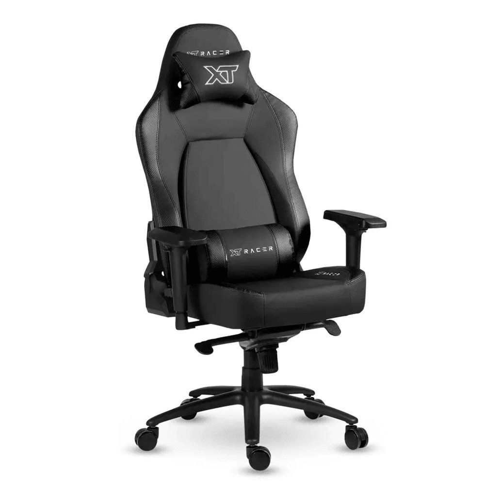 Cadeira Gamer XT Racer Fire Gun, Até 130Kg, Reclinável, Com Almofadas, Cilindro de Gás Classe 4, Couro PU, Preta - XTR-029 - view 18