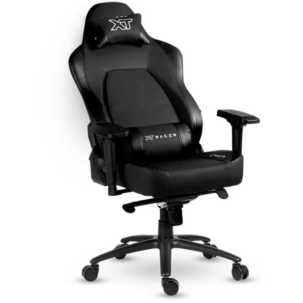 Cadeira Gamer XT Racer Fire Gun, Até 130Kg, Reclinável, Com Almofadas, Cilindro de Gás Classe 4, Couro PU, Preta - XTR-029 - view 8